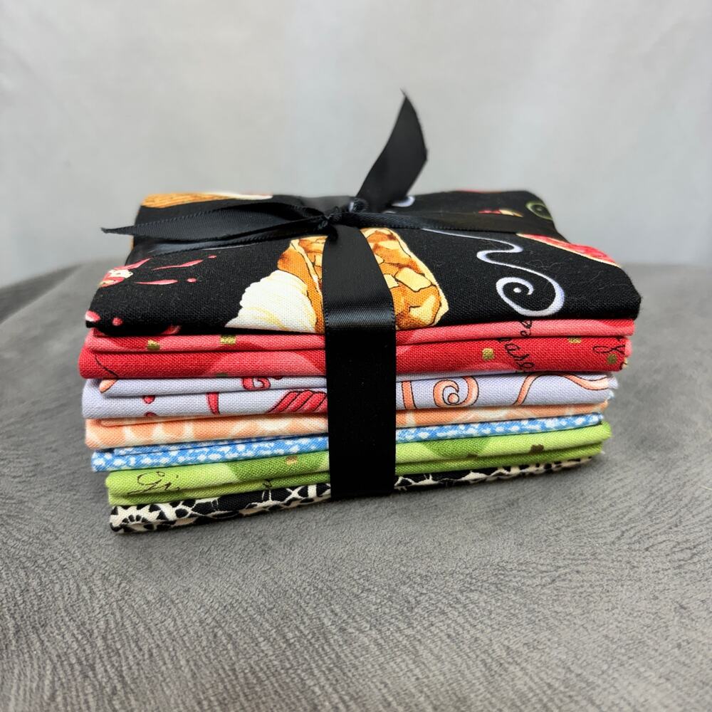 Fat Quarter Quilting Fabric Bundle of 7 Sweets & Pretty Please Multicolor New